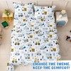 Twin Bed Sheets Set for Boys, 3-Piece Bed Sheet Set