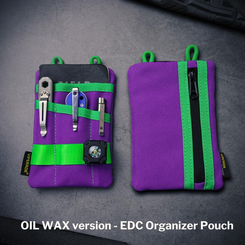 VIPERADE VE1 Pocket Organizer, EDC Pouch for Men, EDC Organizer