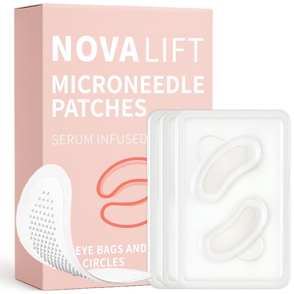 NOVALIFT Micro Eye Patches, Under Eye Patches for Puffy Eyes