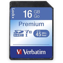 Verbatim 43962 16GB SecureDigital Class 10 SDHC Card