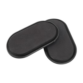 Workout Sliders, Exercise Sliders Big Contacting Area Lightweight Gliding Disc Full Body Coordination Hands Feet Exercise Sliders (Black)