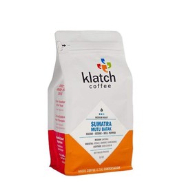 Klatch Coffee "Sumatra Mutu Batak" Medium Roasted Whole Bean Coffee - 5 Pound Bag