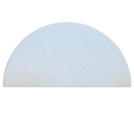 Autotech Park Precut Custom Arched Frosted Window Film, up to 64 inches Diameter and 33 inches Height