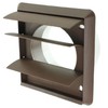 Spares2go Exterior Wall Venting Kit for Belling Cooker Hoods (Brown,