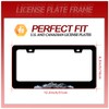 Mountains License Plate Frame Personalise Mountain License Plate Frames Black
