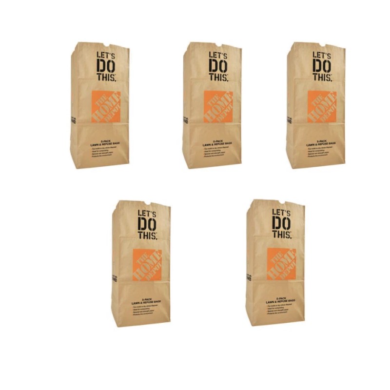 The Home Depot Bag Heavy Duty Yard Waste Lawn and