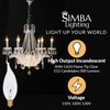 Simba Lighting Candelabra Flame Tip Clear CA10 40W E12 Base