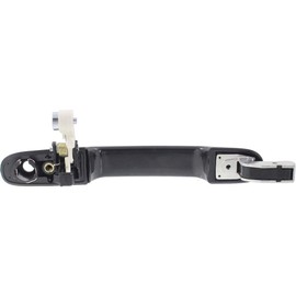 KarParts360 for Honda CR-V Tailgate Handle 2002 03 04 05 2006 | Outside | Smooth Black | w/Key Hole | Plastic | HO1915100 | 74810S9AJ11ZB