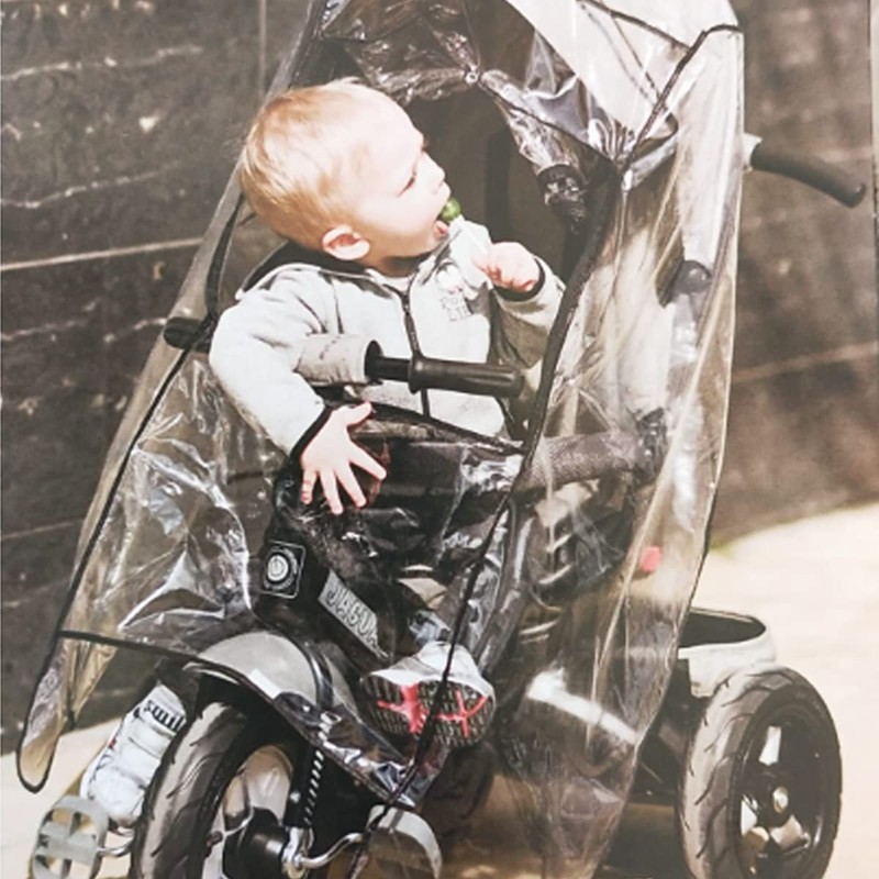 Lorelli Universal rain cover, children's tricycle, protection against rain and