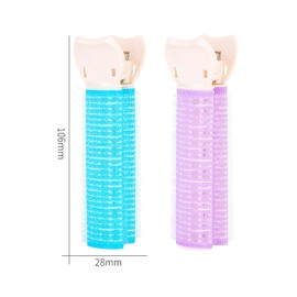 winmiya 10Pcs Velcro Hair Clips Volumizing Hair Root Clips Hair Rollers with Clips Natural Fluffy Hair Rollers Clips for Women Portable Hair Volume Clip Self Grip Volume Hair Root