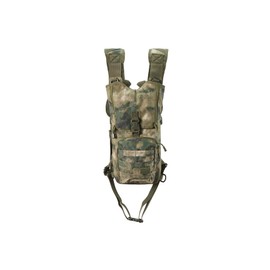 Lancer Tactical Lightweight Nylon Hydration Backpack - Ideal for EDM Music Festivals, Hiking, Running, Cycling, Airsoft, Hunting, and Climbing (ATFG, One Size)