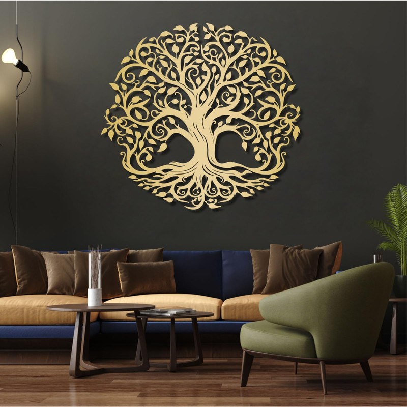 Yemwot Metal Tree of Life Wall Art, Tree of Life