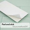 Lovdeco Peel and Stick Glass Subway Tile, 3 x 6