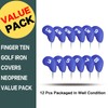 Golf Iron Headcovers Velcro Closure Printed Numbers Value 12 Pack,Golf