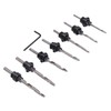 8Pcs/Set Tapered Countersink Bit Screw Set High Speed Steel Wood