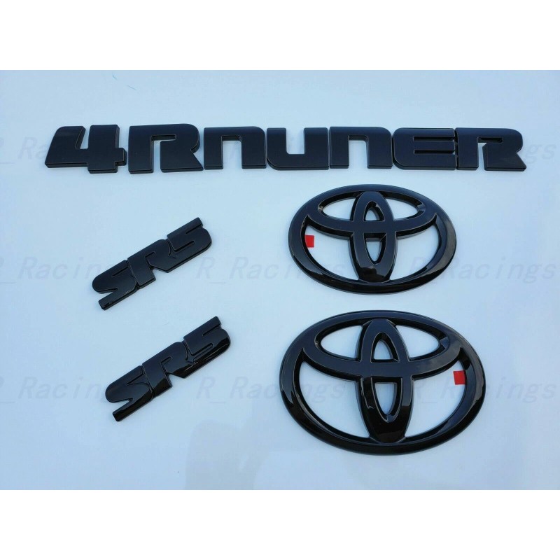 Toyota 5PCS SET 2014-2022 TOYOTA 4RUNNER SR5 Gloss BLACK OUT