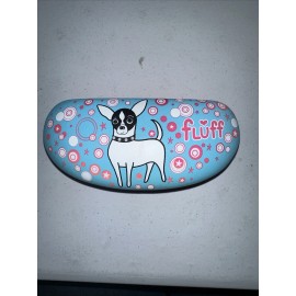 CALOPTIX NEW Puppy Dog Fluff Glasses Hard Case Clamshell Eyeglasses Case Free Shipping