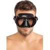 Cressi Ocean, Scuba Diving Snorkel Mask, Made in Italy
