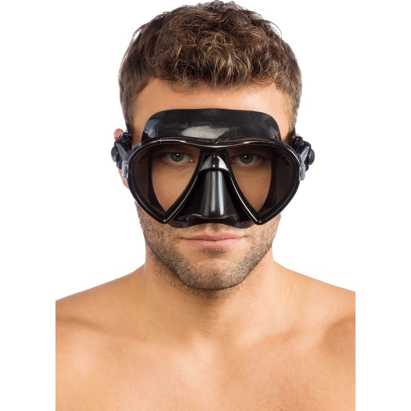 Cressi Ocean, Scuba Diving Snorkel Mask, Made in Italy