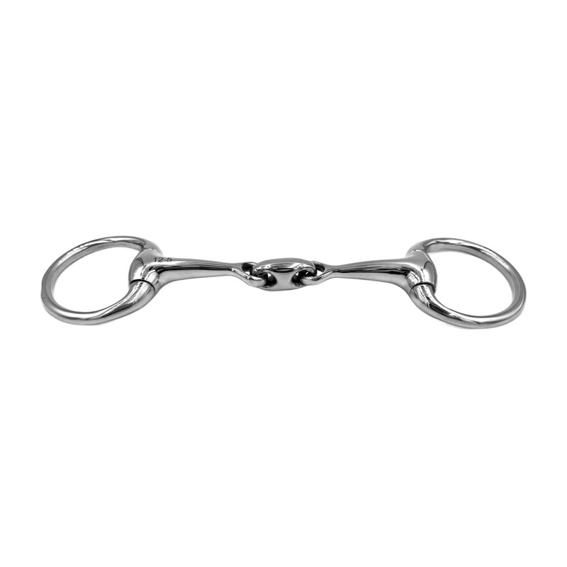 Equine Smile ES0123 Olive Head Bit Simple Broken Stainless Steel
