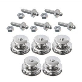 New Marine TENAX Pack of 5 Tops. Large + M5 x 16 mm Threaded Screws
