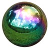 Kesywale Rainbow Gazing Globe Mirror Balls for Garden Home Stainless
