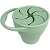 BraveJusticeKidsCo - Taza de ataque de botanas plegable de silicona