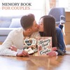 Scrapbook for Couples,Photo Scrapbook 58-Page - Adventure Notebook Meaningful Design