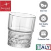 Bormioli Rocco Novecento Barware DOF Glass, Stackable, Set Of 4,