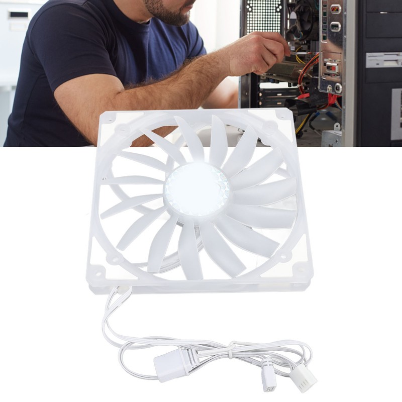 140mm PWM ARGB Fan Ultra Thin 15mm MFDB Dynamic Pressure