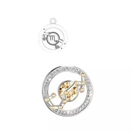 Minimalist Charm Jewelry November Birthstone Charm, Birthstone Charm, Silver Charm, Women Gift Charm