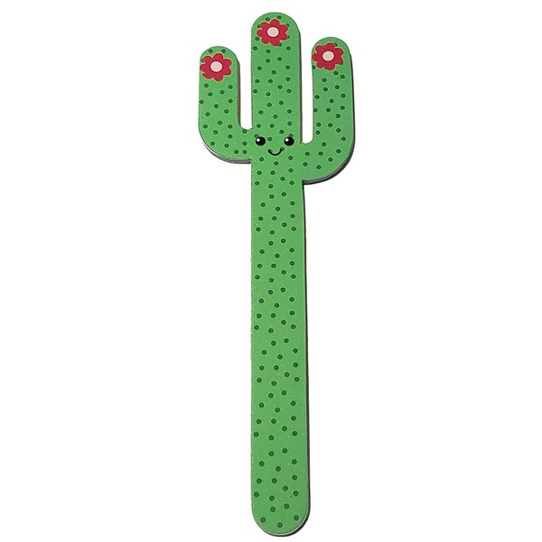 Cute Girl Cactus Nail File (12pcs/lot) Double-Sided Nail File Emery Board Set