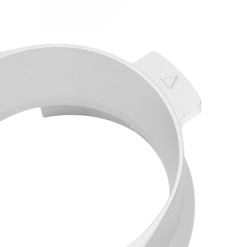 Dosing Funnel Aluminium Alloy Splash Proof Rotatable Coffee Dosing Ring