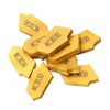 Harilla 10 Packs 3mm GTN3 Parting Off Tips Inserts Cutting