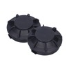 DAWH Headlight Tail Cover Easy Installation Pair Original Standard Headlight