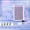 Pawotence Natural Lash Clusters Kit Eyelash Clusters 10-16mm Fairy Cluster