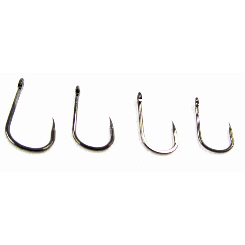 FLADEN 80 Assorted Barbless Curved and Wide Gape CARP FISHING