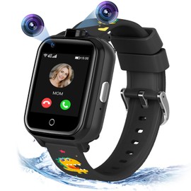jianyana 4G Kinder Smartwatch mit GPS und Telefon, Kinder Smartwatch mit SOS, Wecker, Musik-Player, Kamera, Spiele, Kids Smart Watch für 3-14 Jahre Jungen Mädchen Geburtstagsgeschenke