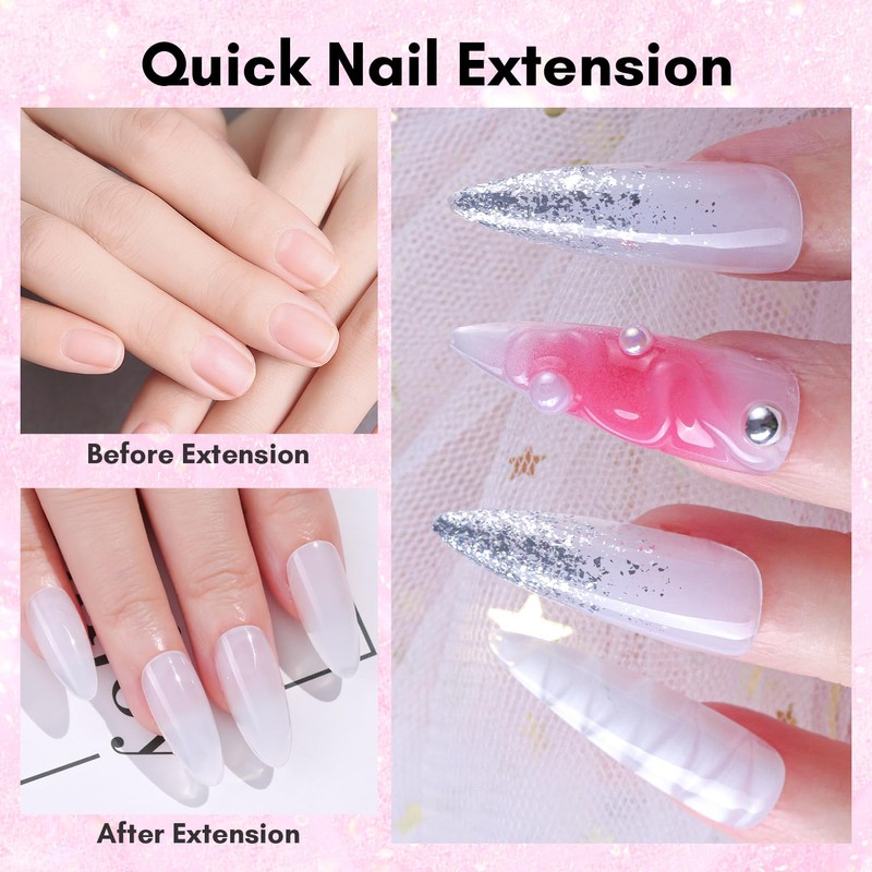 Makartt Poly Nail Gel 50 ml - Extension Gel Colours