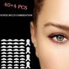 44 Piece Lash Lift Rods,Silicone Eyelash Perming Curler Makeup Tools,5