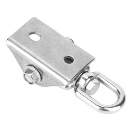 Hammock Hanging Kit, Stainless Steel Rotatable Swing Hanger Hook Fixed Plate Hanging Chair Kit Accessory for Hammock Stand Yoga Swing Chair