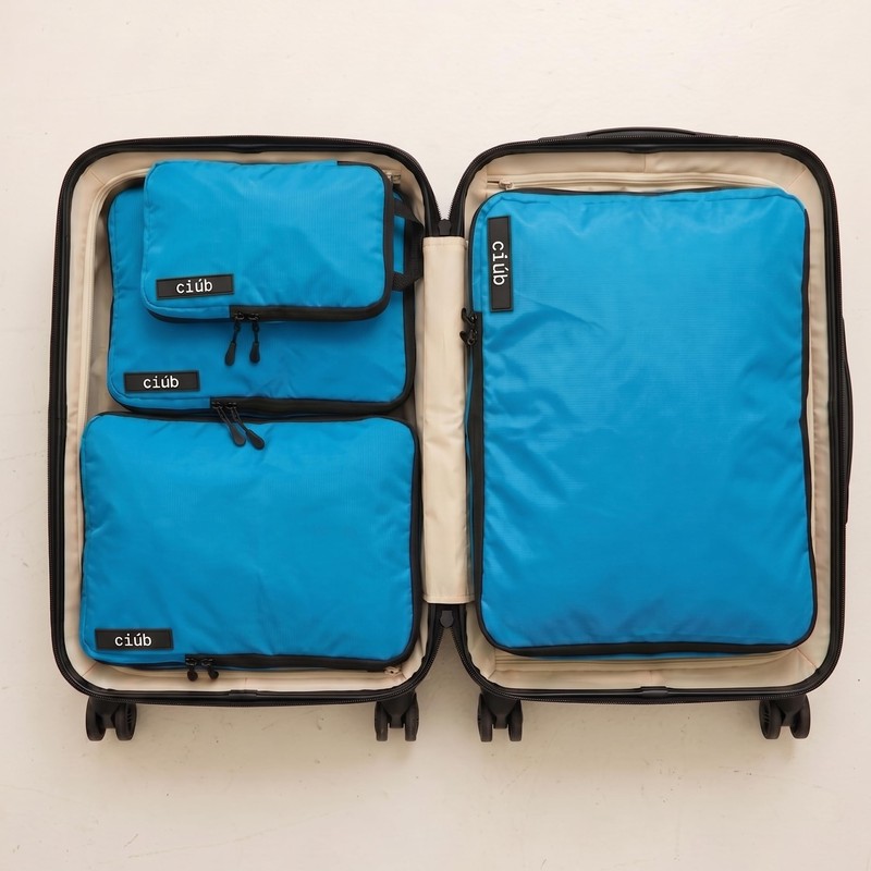 ciúb Compression Packing Cubes Organised Travel Fit 40% More in