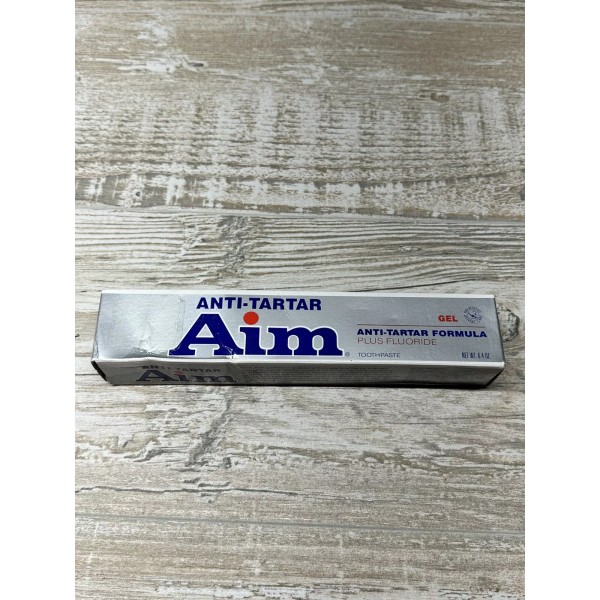 Aim Toothpaste 1994 NOS 6.4 oz New Old Stock In