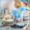 Dandat 350 Pcs Baby Shower Plates Set Baby Shower Party