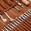 Leather Tooling Kit, Leather Craft Tools Leather Working Kit with