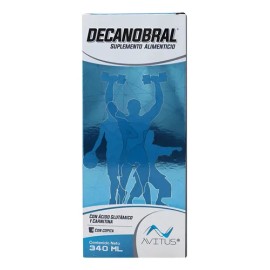 Suplemento Decanobral Acido Glutamico Niñoadulto 340ml                                                                                                