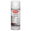Krylon Gesso Spray Paint Primer, 11 oz, Bright White