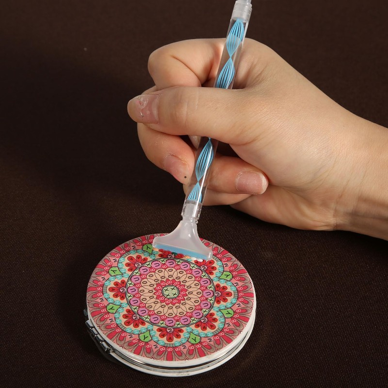 26pcs Diamond Point Drill Pen, Refillable Wax Pens Dotz Painting