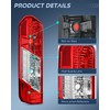 Nilight Taillight Assembly Compatible with 2015 2016 2017 2018 2019