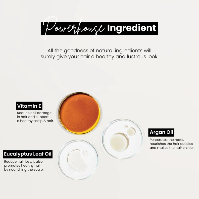 Champú Reparador Con Aceite De Argán Y Vitamina E -